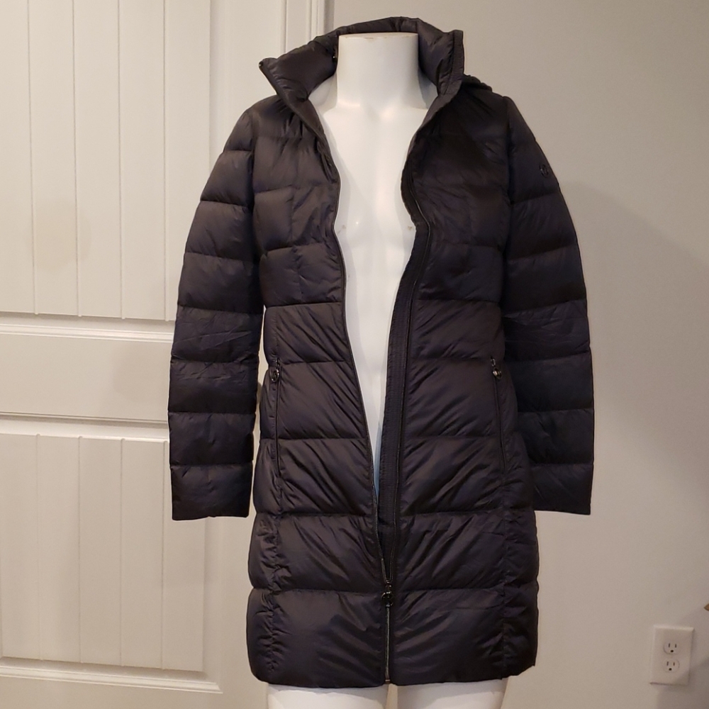 Michael Kors Hooded Long Packable Down Puffer XXS - Picture 5 of 15